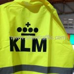 ร้านขายเสื้อกันฝน สกรีนโลโก้ KLM
