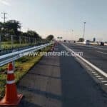 Guardrail มอเตอร์เวย์ ตามแบบมาตรฐานกรมทางหลวงเลขที่ DWG.NO.RS-603 – DWG.NO.RS-606