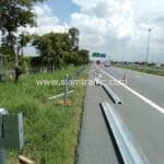 Guardrail Inter-City Motorway ตามแบบมาตรฐานกรมทางหลวงเลขที่ DWG.NO.RS-603 – DWG.NO.RS-606